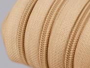 endlos Reißverschluss 5mm dunkelbeige 5m
