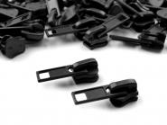 Zipper Profilreißverschluss 5mm schwarz 5 Stück