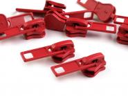 Zipper Profilreißverschluss 5mm rot 5 Stück