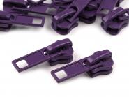 Zipper Profilreißverschluss 5mm violett 50 Stück