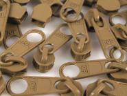 Zipper für 3mm RV hellbraun 