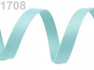 Köperband 10mm hellblau 10m