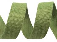 30 mm Baumwollgurtband grün 
