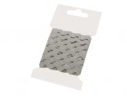 3m Zackenlitze auf Karte grau 