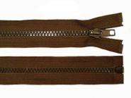Reißverschluss teilbar 30cm dunkelbraun 