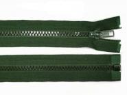 Reißverschluss teilbar 30cm dunkelgrün 5 Stück