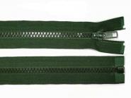 Reißverschluss teilbar 40 cm dunkelgrün 5 Stück