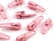 5 Zipper Reißverschluss Spitze rosa 