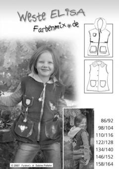 ELISA PapierSchnittmuster 