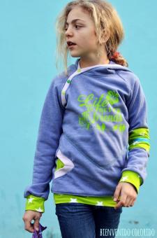 FRESITA, PapierSchnittmuster Hoodie 