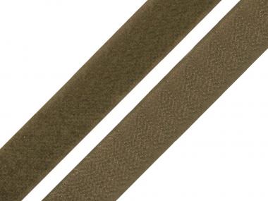 Klettband khaki 1m