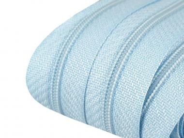 200m endlos Reißverschluss 3mm hellblau 