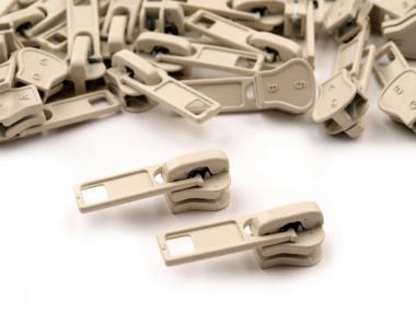 Zipper Profilreißverschluss 5mm creme 5 Stück
