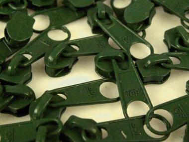 Zipper für 5mm RV jägergrün 