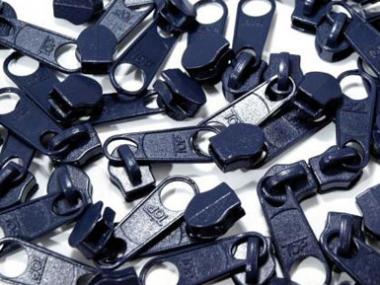 Zipper für 3mm RV dunkelblau 