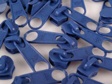 Zipper für 5mm RV mittelblau 