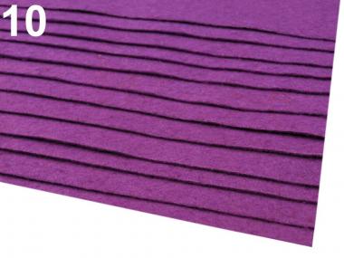 Filz 20 x 30cm 0,9 mm lila 