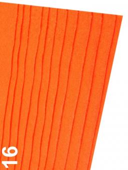 Filz 20 x 30cm 0,9 mm orange 