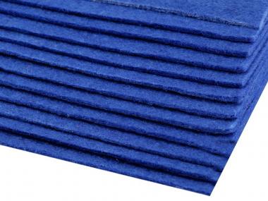 Filz 20 x 30cm 2-3mm saphirblau 