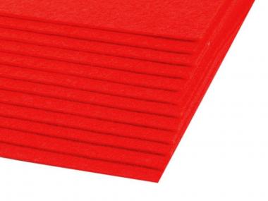 Filz 20 x 30cm 1,5-2mm rot 