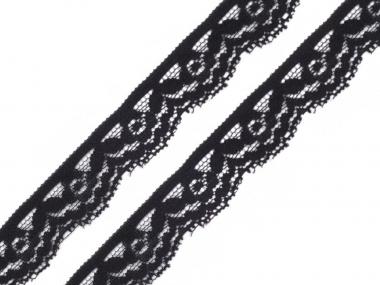 Spitze elastisch Breite 20 mm fuchsia 