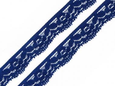 Spitze elastisch Breite 20 mm royal 