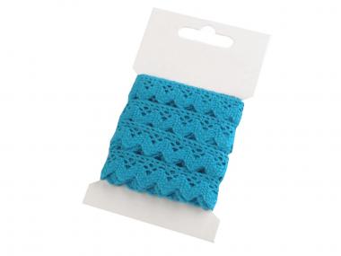 3m Klöppelspitze 15mm türkis 
