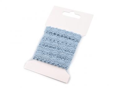 3m Klöppelspitze 12mm hellblau 