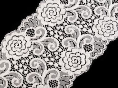 Spitze elastisch Breite 160 mm weiss 