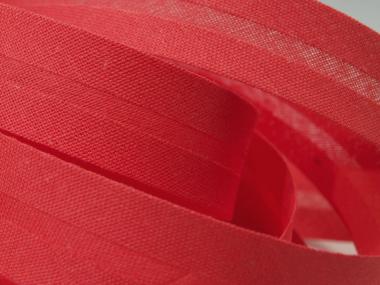 Baumwollschrägband rot 1m x