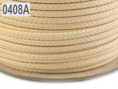 Polyesterkordel Ø2 mm beige 