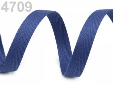 Köperband 10mm royalblau 