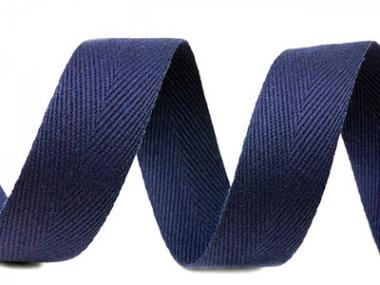 Köperband 30mm dunkelblau 5m