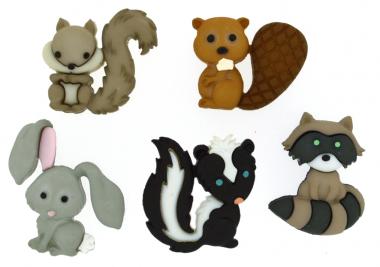 Dress It Up Knöpfe Hinterhof Freunde 