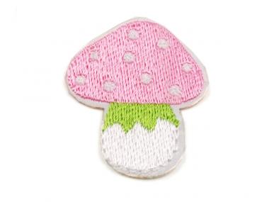 Applikation Pilz rosa 