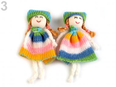 Aufnäher Applikation Puppen 3 