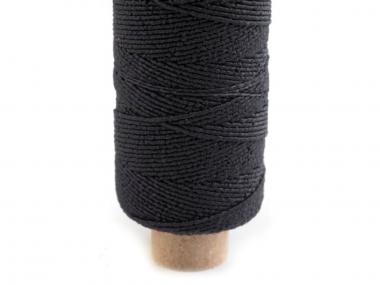 Garn elastisch Ø1mm 30 m dunkelgrau 