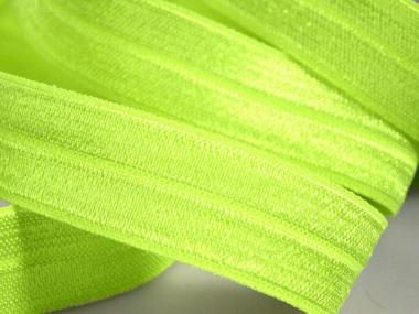 Faltgummi Breite 18mm neongelb 1m x