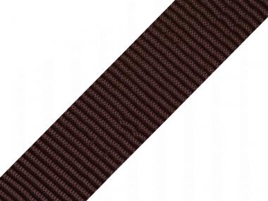 Gurtband 30mm dunkelbraun 10m