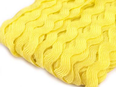 25m Zackenlitze 5mm gelb 