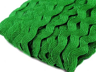 25m Zackenlitze 5mm grasgrün 