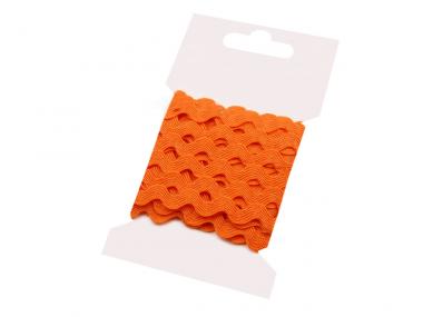 3m Zackenlitze auf Karte knall orange 