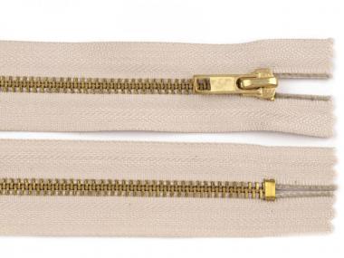 Jeansreißverschluss 10cm beige 