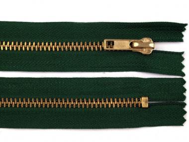 Jeansreißverschluss 10cm dunkelgrün 