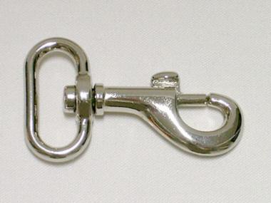 5 Metallkarabiner 25mm abgerundet 