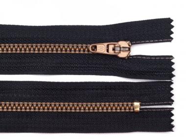 Jeansreißverschluss 10cm schwarz 