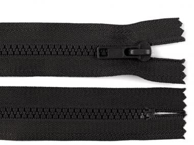 kurzer grober Reißverschluss schwarz 18cm 1 Stück