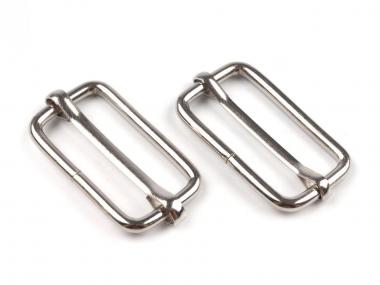 Taschenschieber - Regulaturen 30mm silber 50 Stück