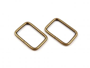 Schlaufen 20mm Metall messing 