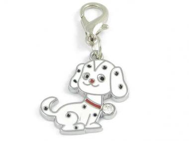 Anhänger - weißes Hündchen 